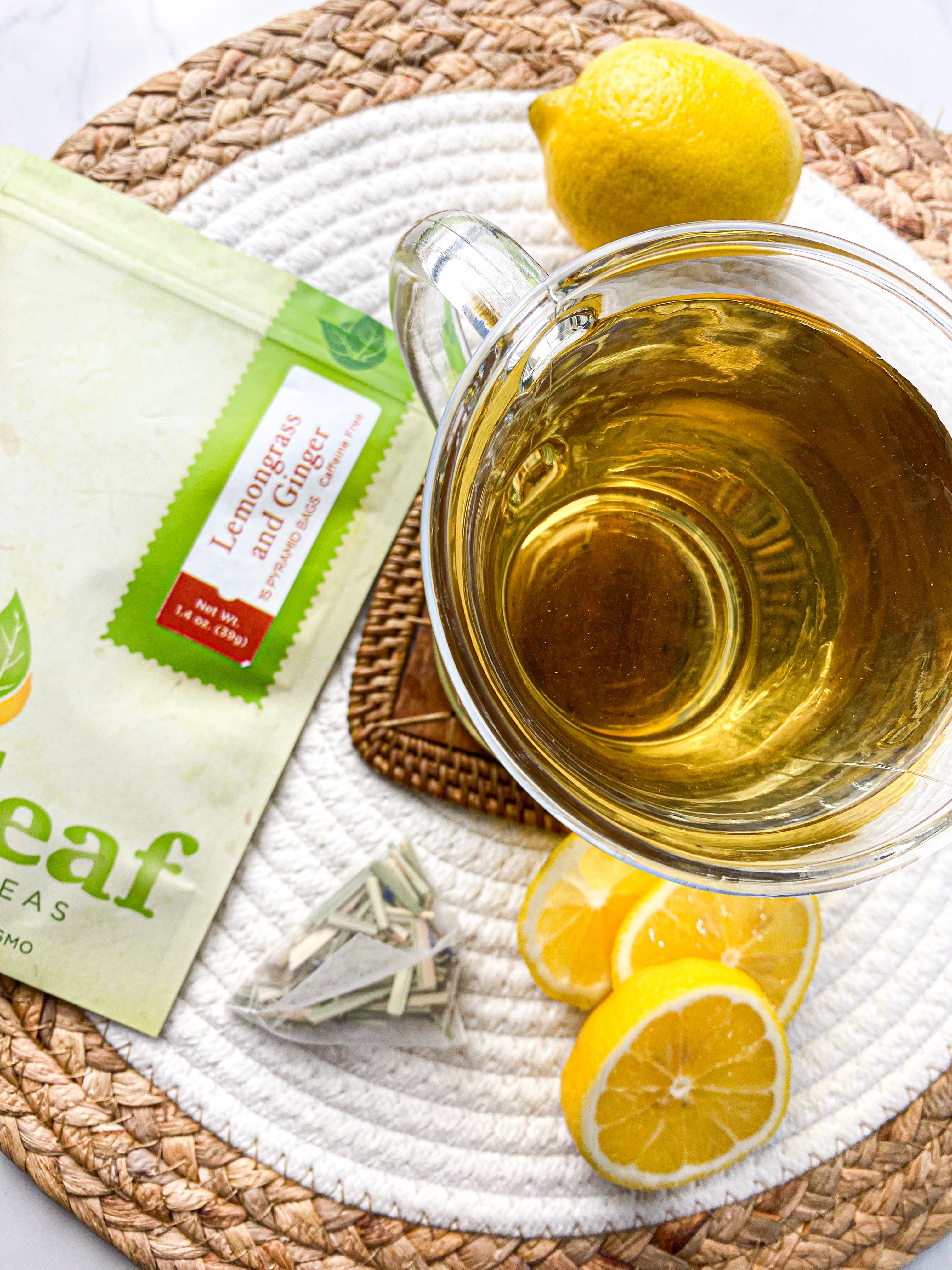 Lemongrass Herbal Tea Bulk Pyramid Teabags
